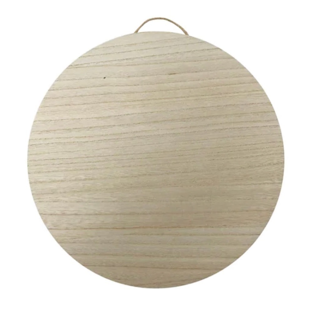 NEW - ArtMinds 15” Unfinished Round Plaque - DIY/Crafting - Box of 4